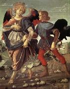 Andrea del Verrocchio Tobias and the Angel USA oil painting artist